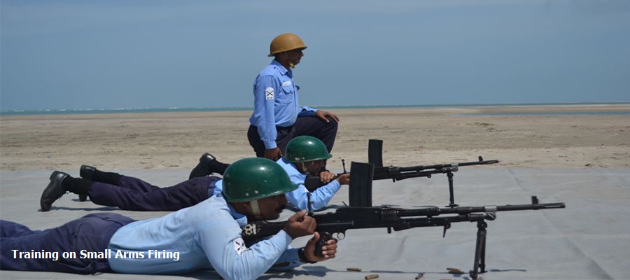 Training on Small Arms Firing